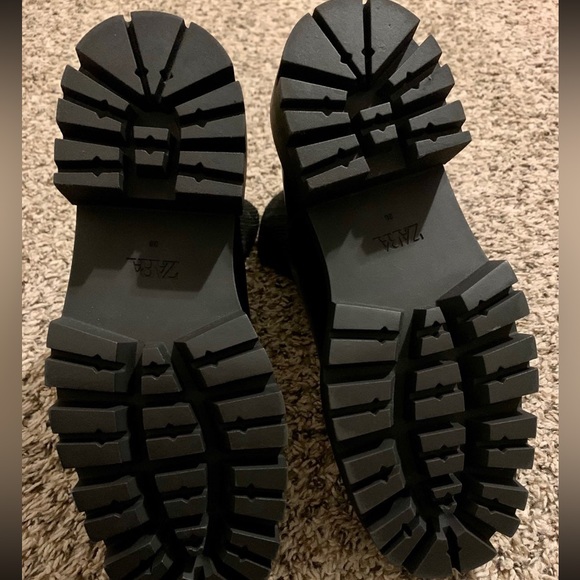 Zara knit lug boots - Picture 5 of 5